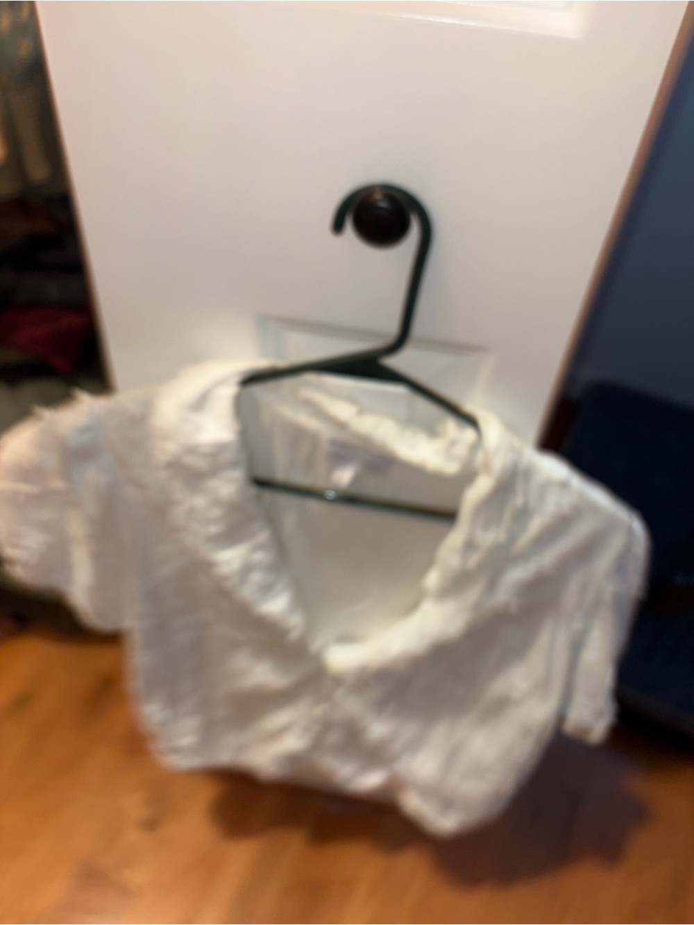 Lost + Wander White Eyelet Cropped Blouse for Kids
